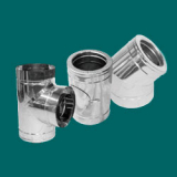 Дымоходы для твердотопливных котлов