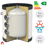 Буферна ємність для теплового насосу HPTH-3-B-60-WP-PU