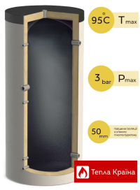 Буферна ємність без теплообмінників ЕАВ-00-800