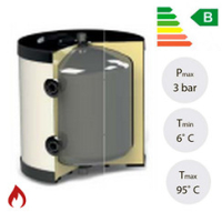 Буферна ємність для теплового насосу HPTH-B-60-WP-PU