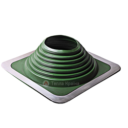 Покрівельний прохід Прямий №8R, 178-330мм, d 420/420мм, 0-20 нахил, EPDM 185С T&K