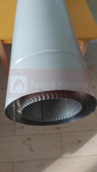 сендвич труба для дымохода в нержавейке 0.3 метра 1мм 140 200