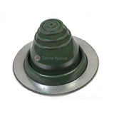 Покрівельний прохід Прямий №1, 6-50мм, d 118мм, 0-20 нахил, EPDM 185С T&K