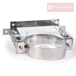 Хомут настінний ø100 сталь AISI 304