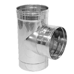 Трійник 87 ф100 1мм