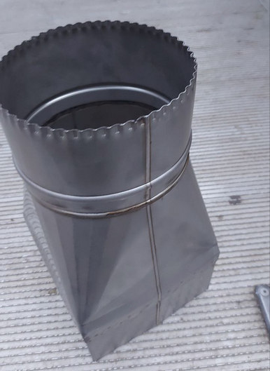 переход прямоугольник круг